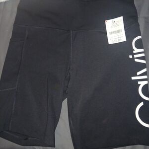 Calvin Klein Women's Black Athletic Shorts